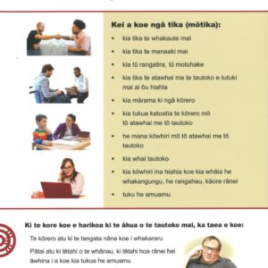 Easy Read poster in te reo Māori illustrating your rights when using a health or disability service