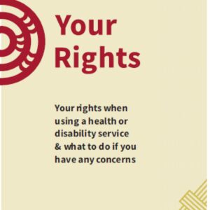Front cover of the Code of Health and Disability Services Consumers' Rights